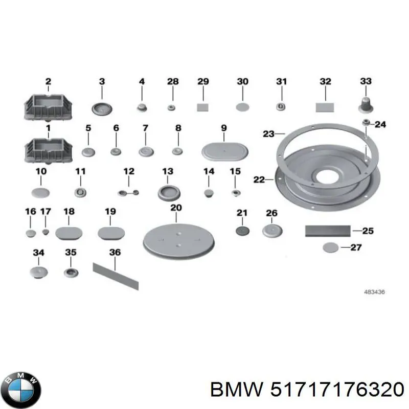  51717176320 BMW