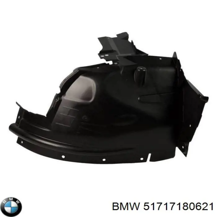 Guarda-barras esquerdo traseiro do pára-lama dianteiro para BMW X6 (E72)