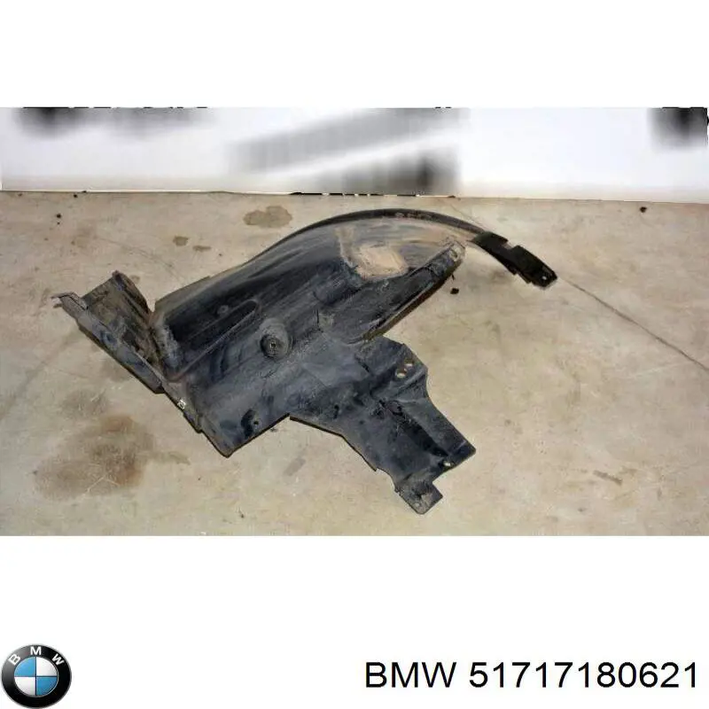 Подкрылок крыла переднего левый задний BMW 51717180621 цена, от 30.76 USD