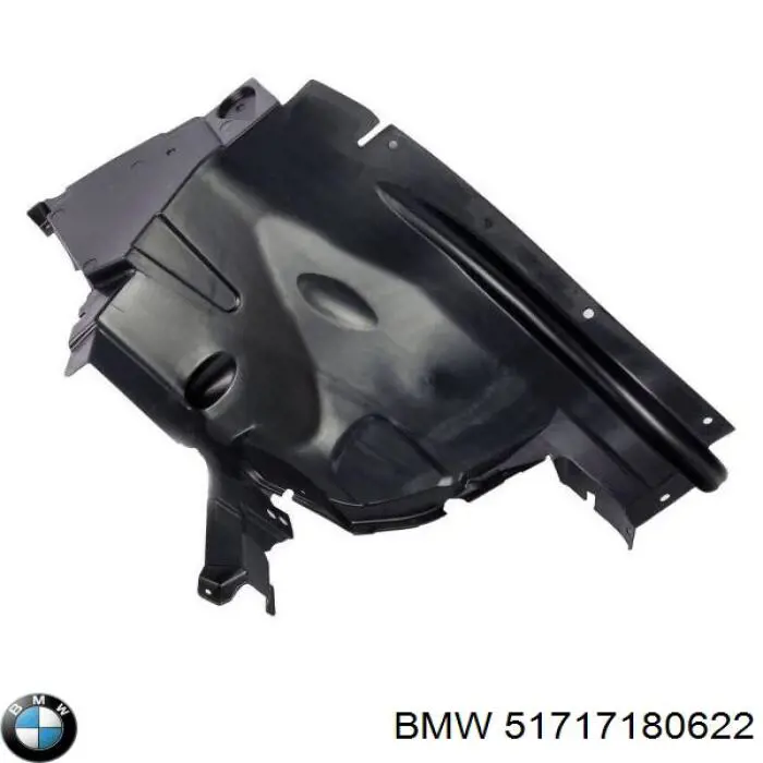Guarda-barras direito traseiro do pára-lama dianteiro para BMW X6 (E71)