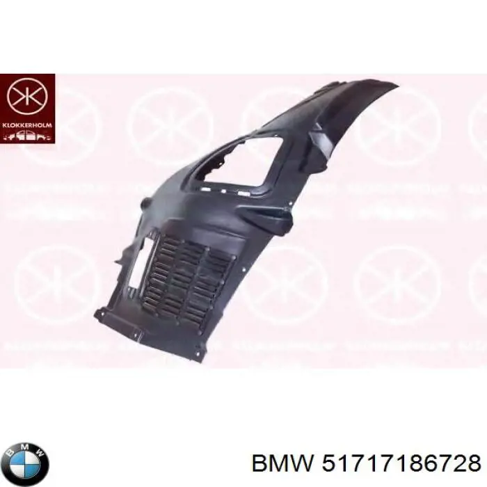Подкрылок крыла переднего правый передний 30821186 AND