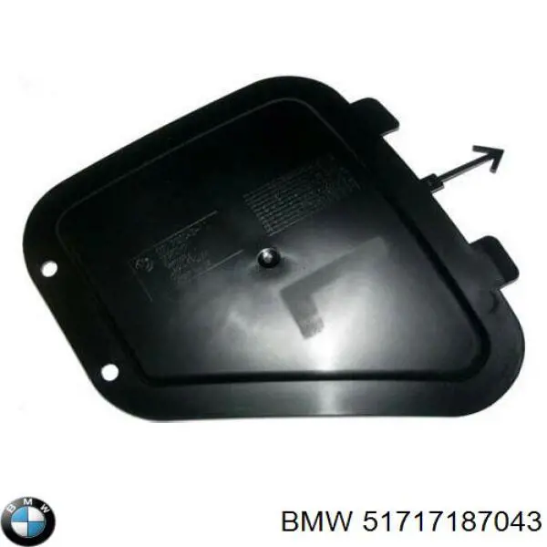 7187043 BMW Лючок подкрылка переднего левого