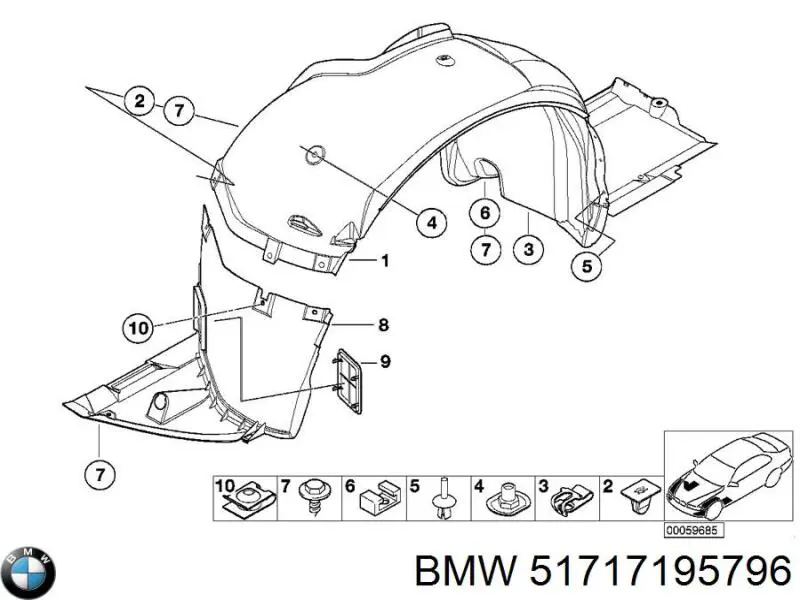  51717195796 BMW