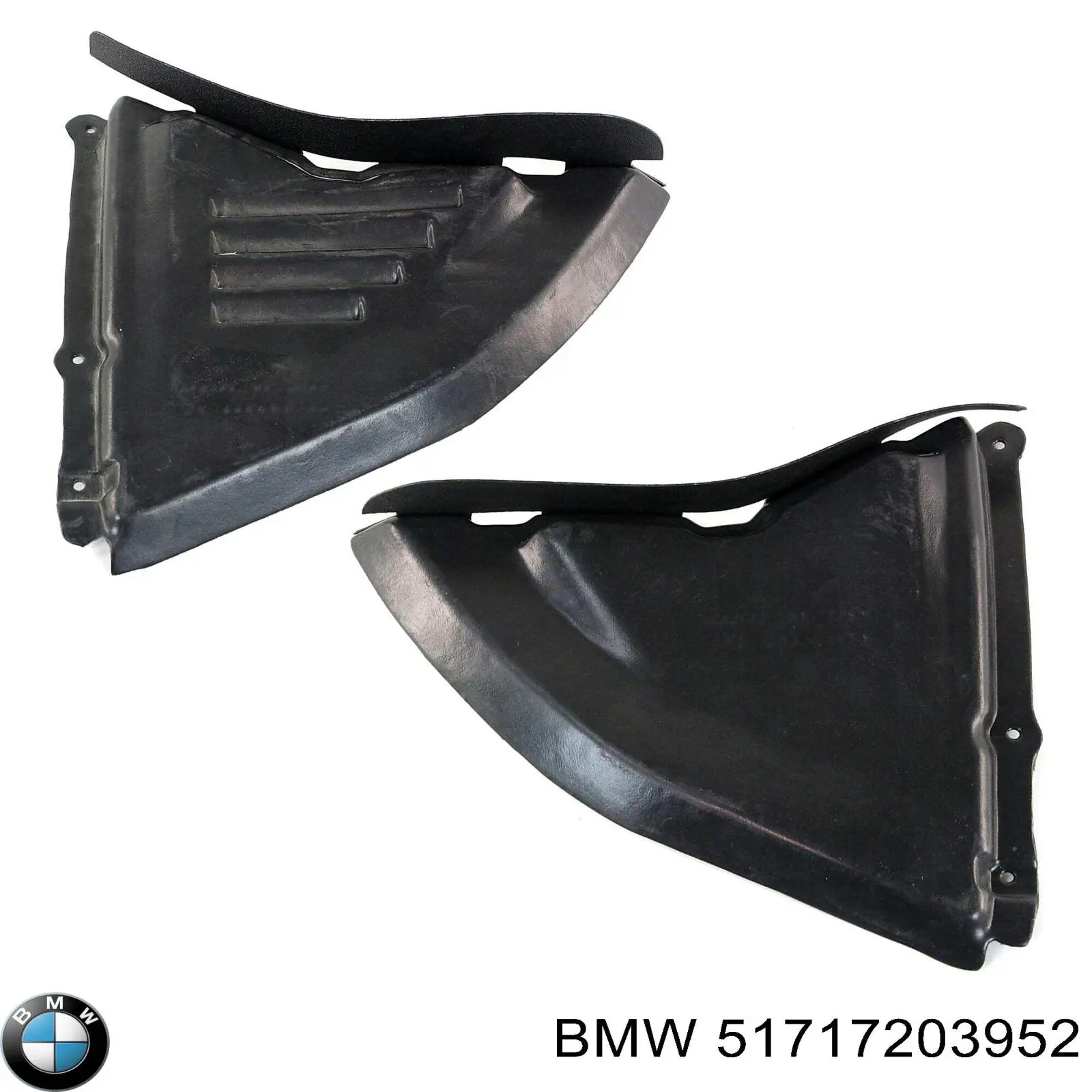 Защита двигателя правая BMW 51717203952 цена, от 5.64 USD