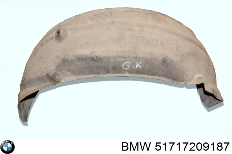 Купить 51717209187 BMW Подкрылок задний левый