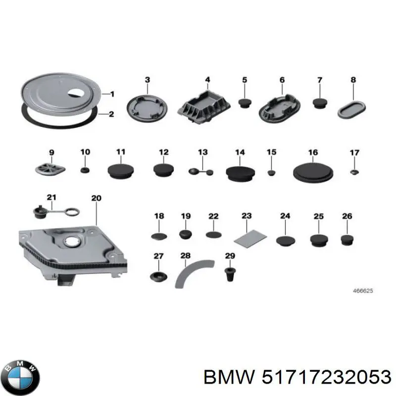  51717232053 BMW