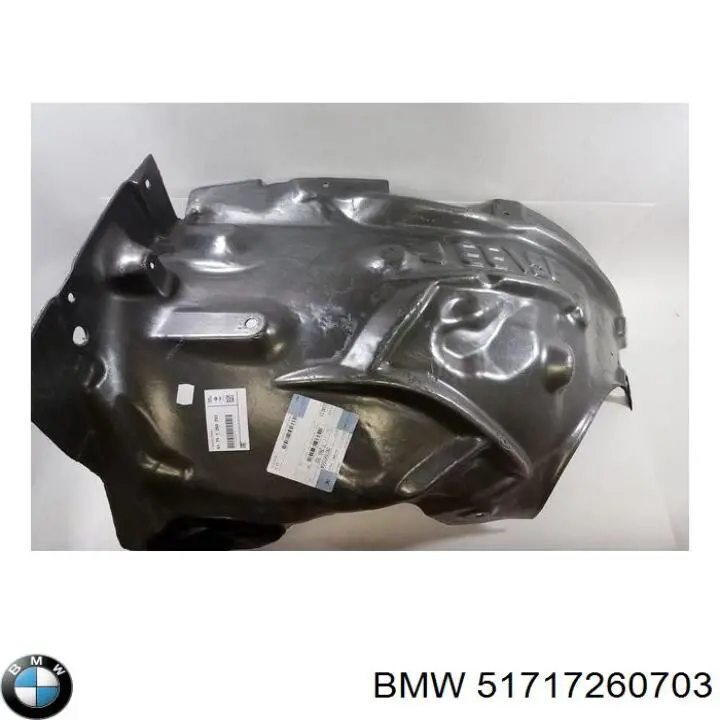 Подкрылок крыла переднего левый задний BMW 51717260703 цена, от 90.40 USD