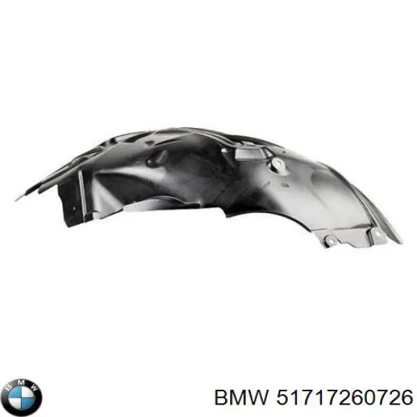 Подкрылок крыла переднего правый передний BMW 51717260726
