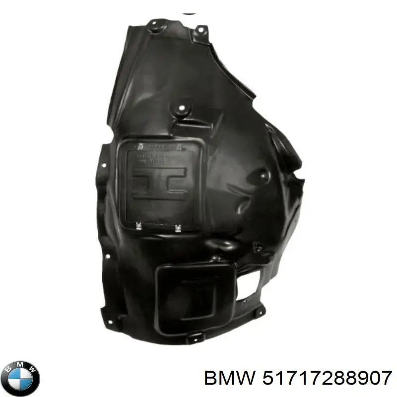 Подкрылок крыла переднего левый задний BMW 51717288907 цена, от 69.68 USD