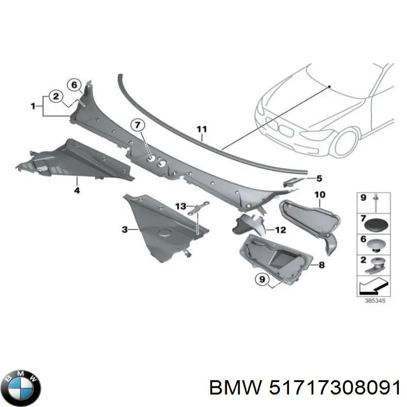 51717308091 BMW 