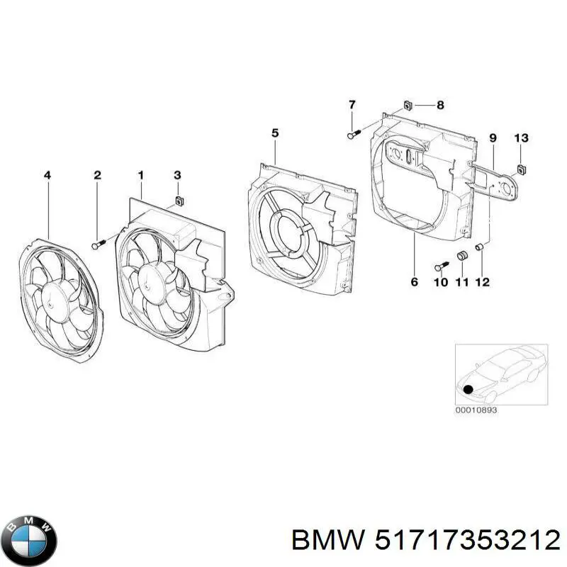  BMW 51717353212 цена, от 3.17 USD
