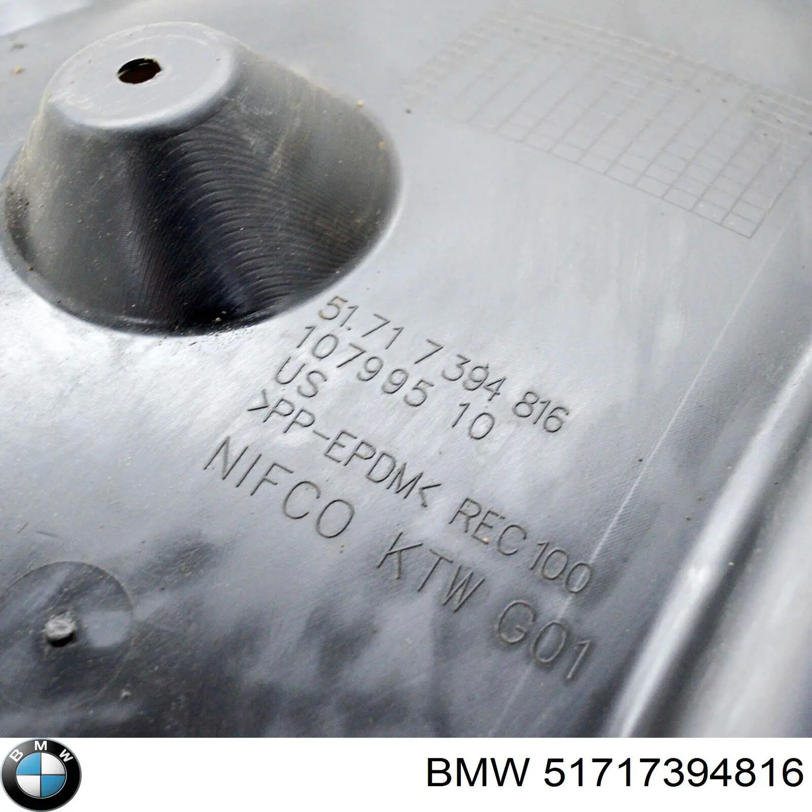 Подкрылок крыла переднего правый задний 7145165 Autotechteile