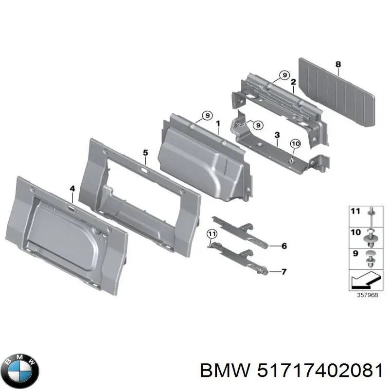  51717402081 BMW