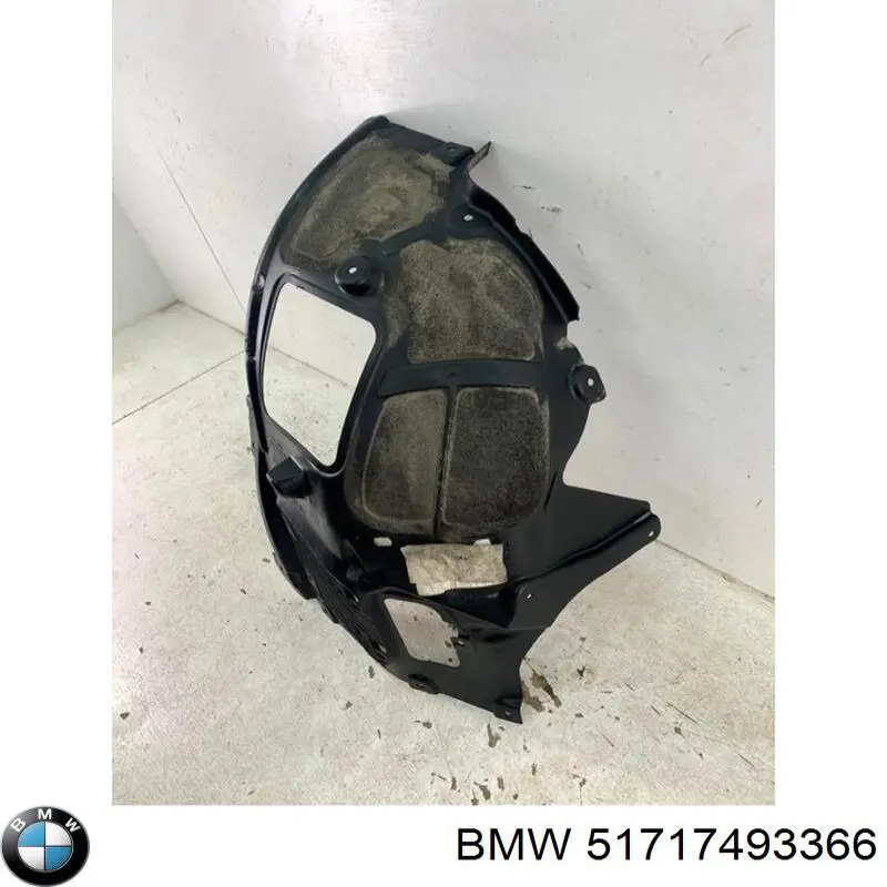 Подкрылок крыла переднего правый передний BMW 51717493366 цена, от 125.17 USD