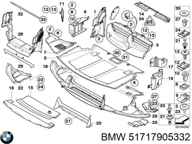 51717905332 BMW 