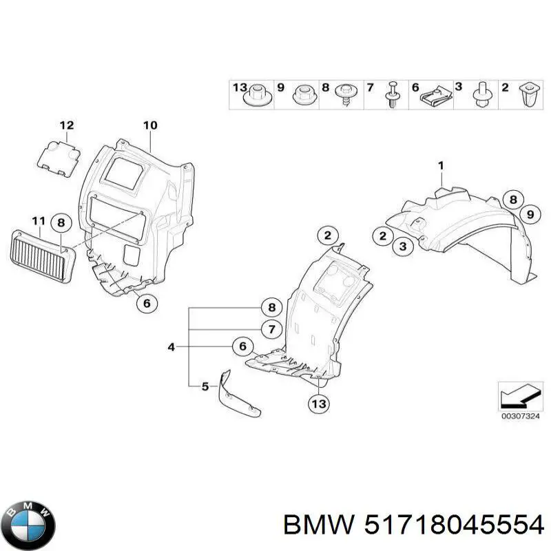  51718045554 BMW