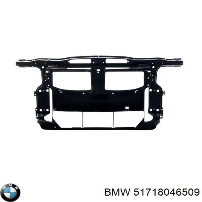 51718046509 BMW suporte superior do radiador (painel de montagem de fixação das luzes)