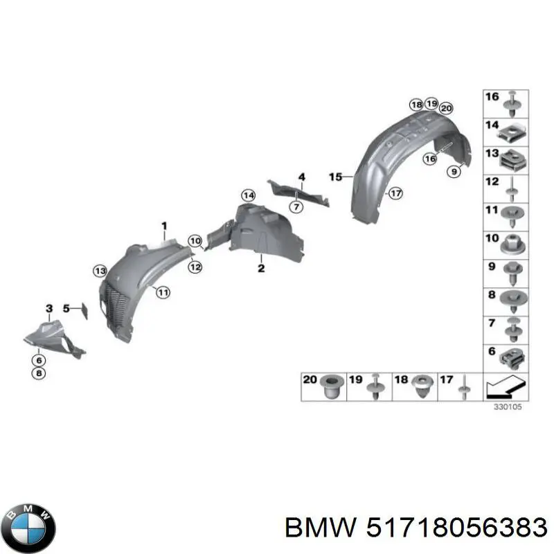 51718056383 BMW 