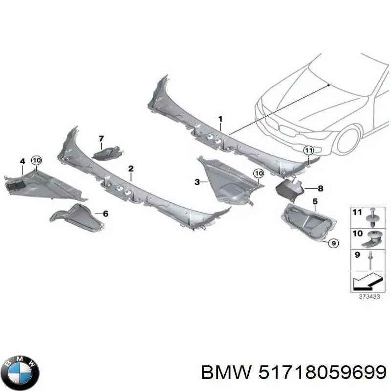  51718059699 BMW