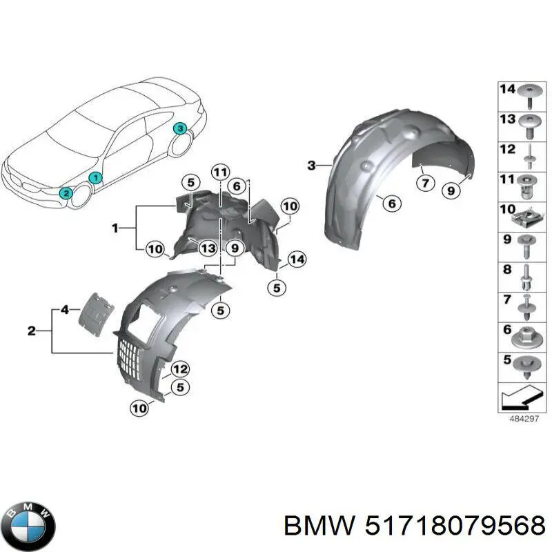  51718079568 BMW