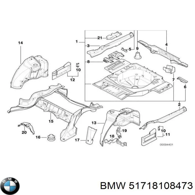  BMW 51718108473 цена, от 20.27 USD