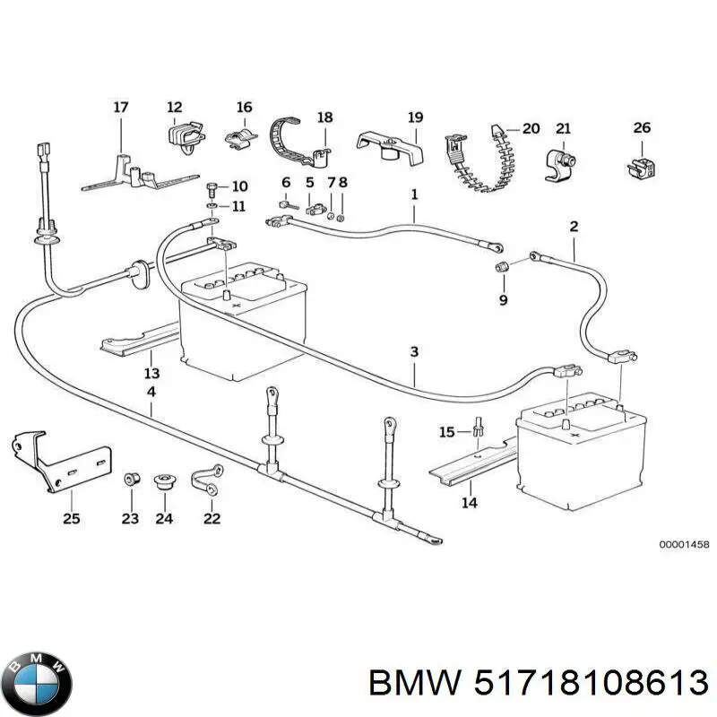Лобовое стекло 51718108613 BMW