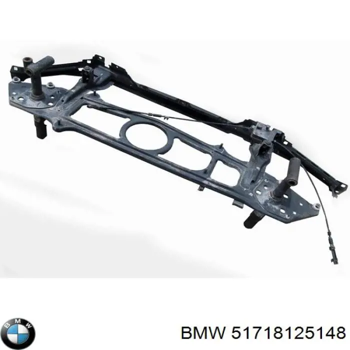 Суппорт радиатора в сборе (монтажная панель крепления фар) на BMW 7 (E38) купить.