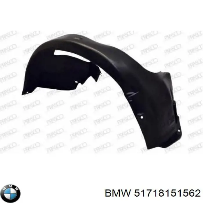 Подкрылок передний правый 51718151562 BMW