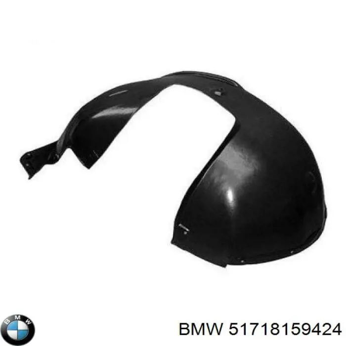 Правый подкрылок переднего крыла BMW 5 седан (E39) (1995 - 2003) цена, от 15.48 USD