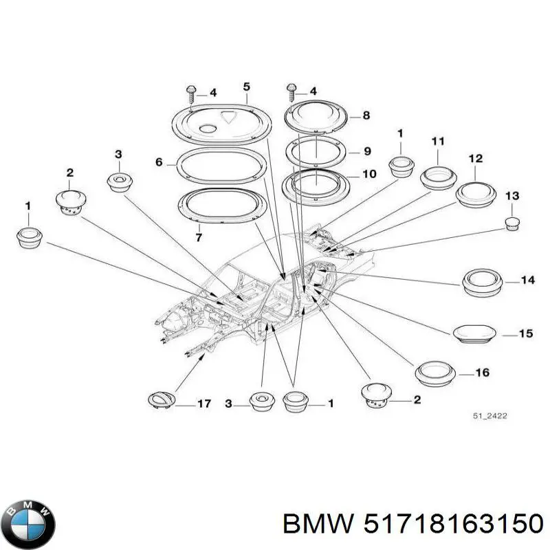  51718163150 BMW