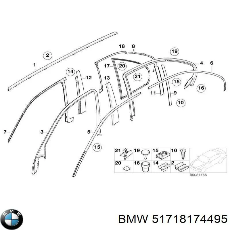  BMW 51718174495 цена, от 14.06 USD
