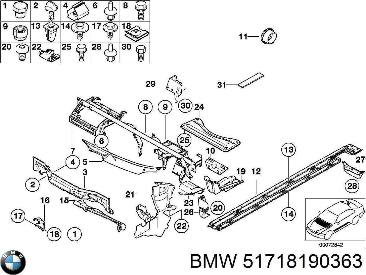  51718190363 BMW