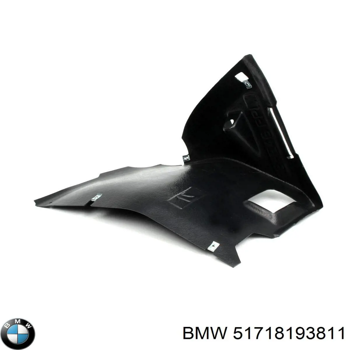 Подкрылок крыла переднего левый передний 51718193811 BMW
