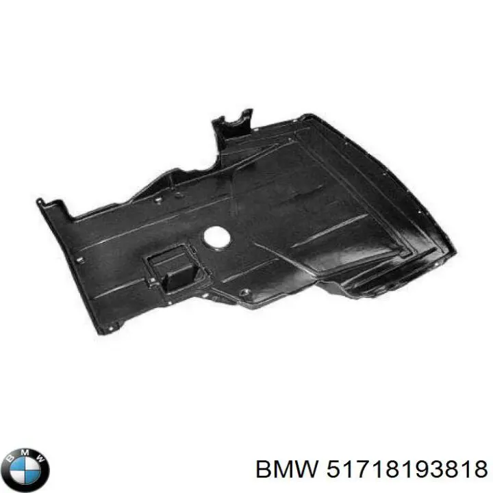 51718193818 BMW защита двигателя передняя