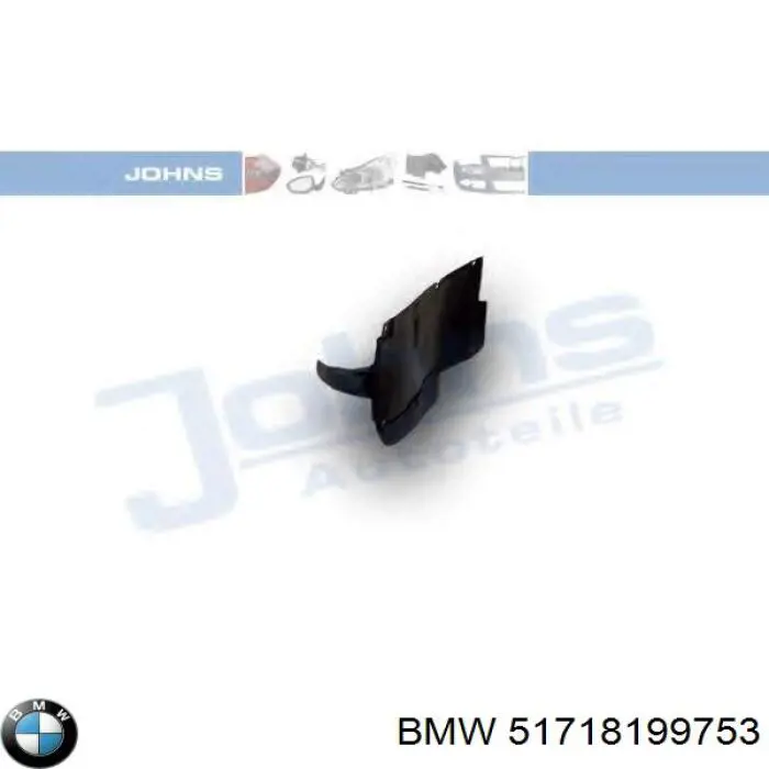 51718199753 BMW proteção de motor esquerdo