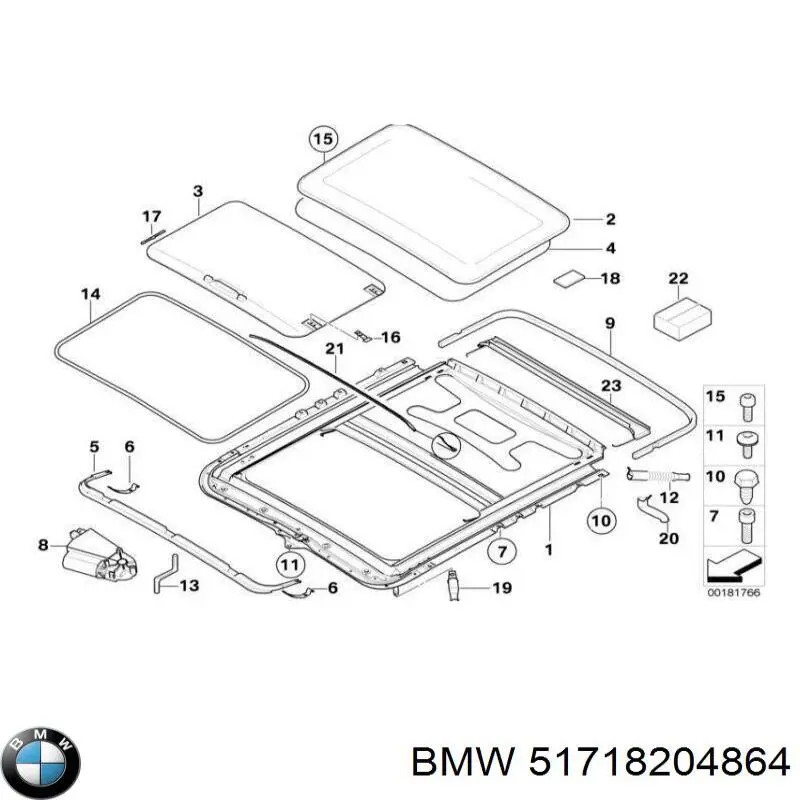  BMW 51718204864