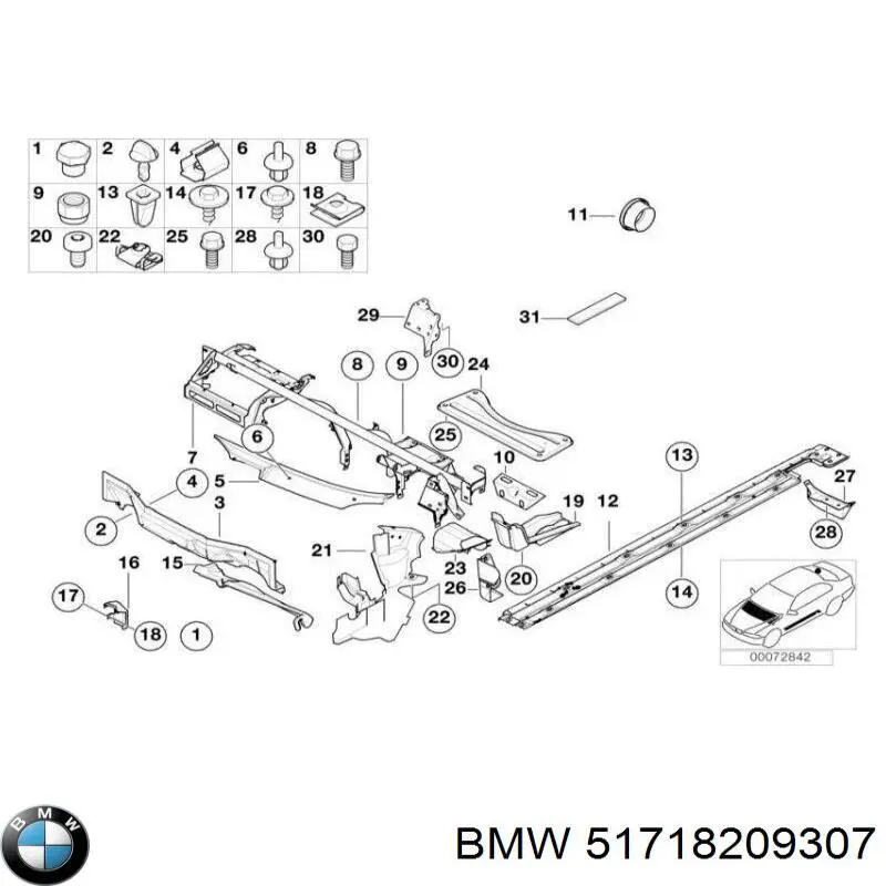  51718209307 BMW