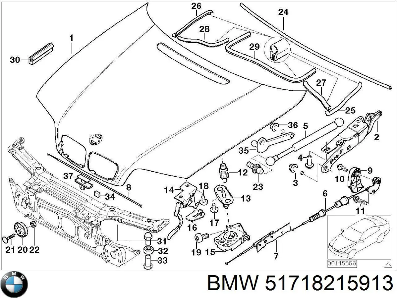  51718215913 BMW