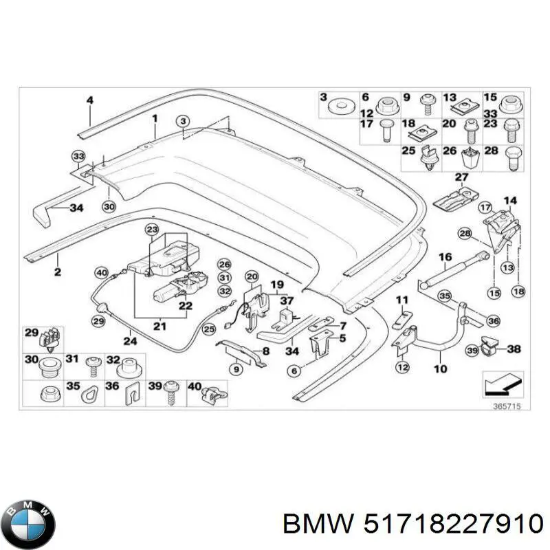  51718227910 BMW