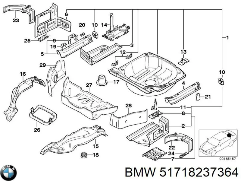  51718237364 BMW