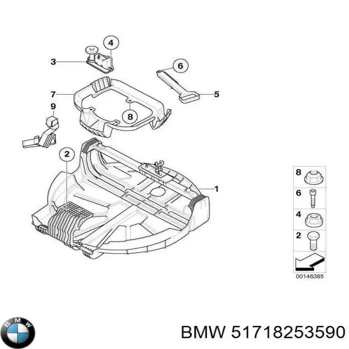  BMW 51718253590 цена, от 50.68 USD