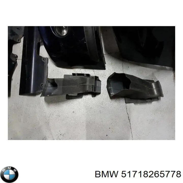 Подкрылок крыла переднего правый задний BMW 51718265778 цена, от 16.07 USD