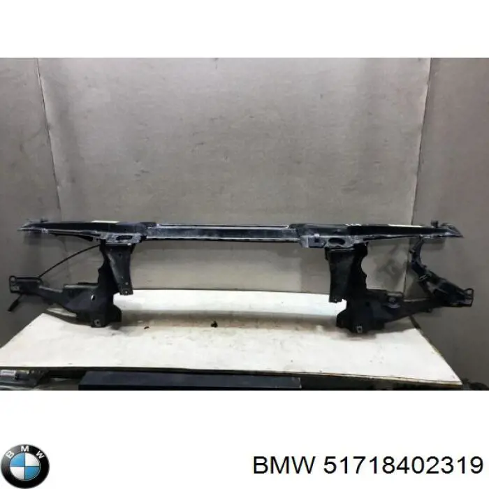 Суппорт радиатора в сборе (монтажная панель крепления фар) BMW 51718402319