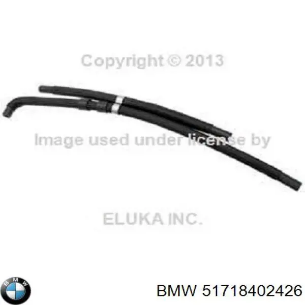 Купить 51718402426 BMW Воздуховод тормозного диска правый