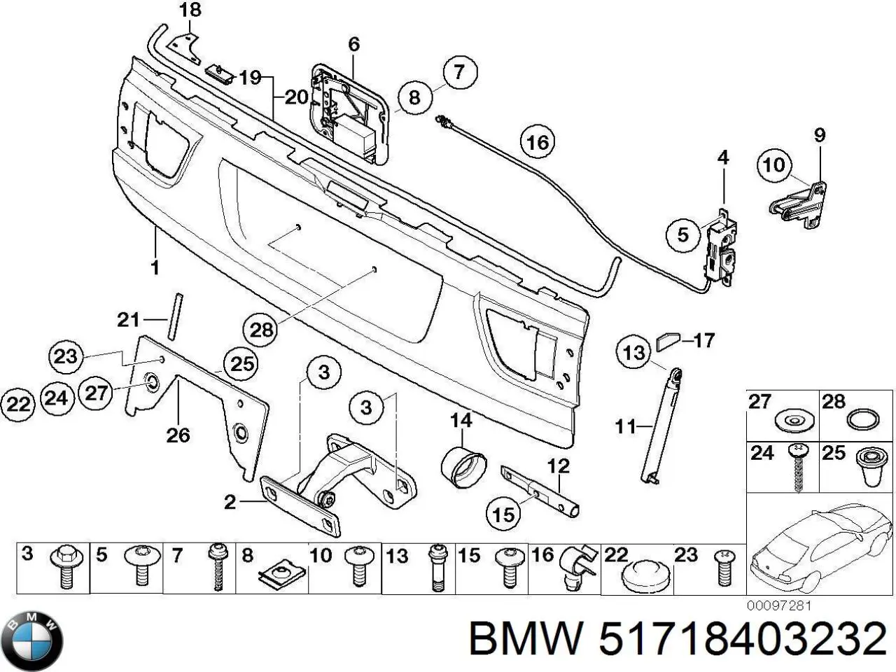 51718403232 BMW 