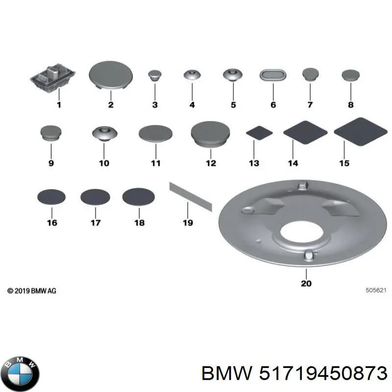 51719450873 BMW 