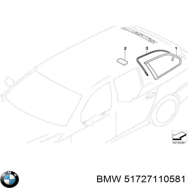  BMW 51727110581 цена, от 15.20 USD