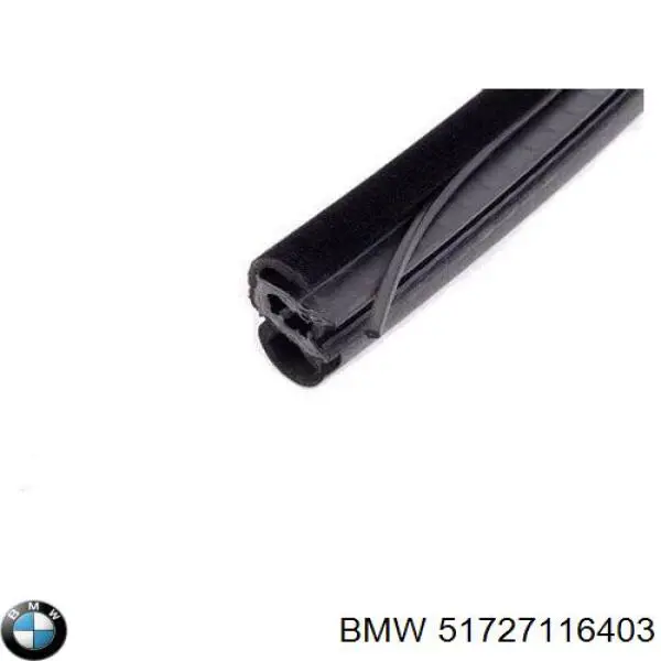 Уплотнитель двери передней (на кузове) BMW 51727116403 цена, от 57.01 USD