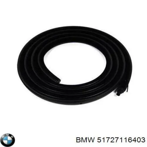 Уплотнитель двери передней (на кузове) 51727116403 BMW