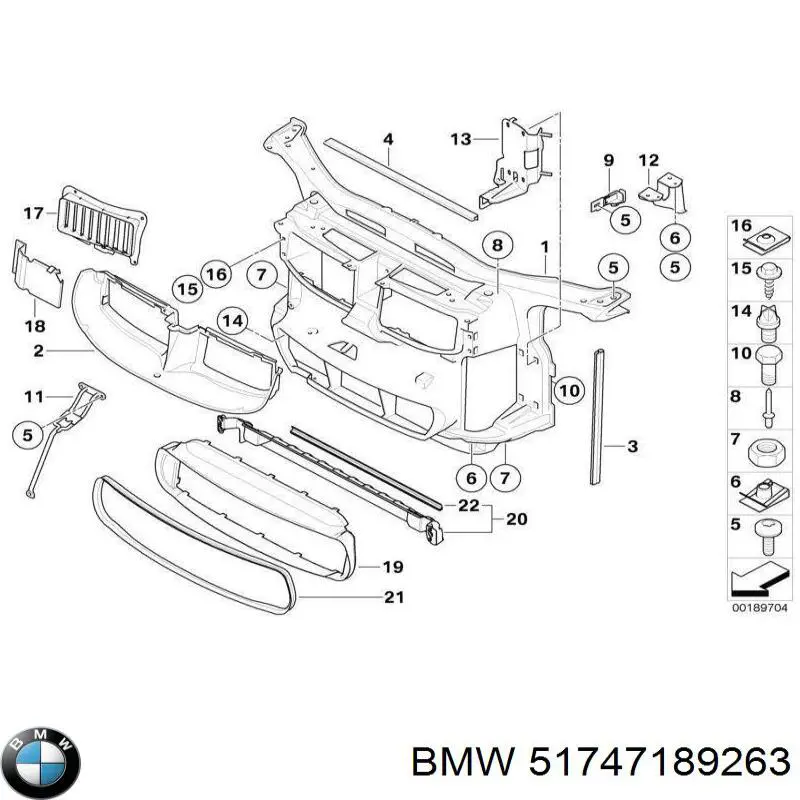  BMW 51747189263 цена, от 48.42 USD